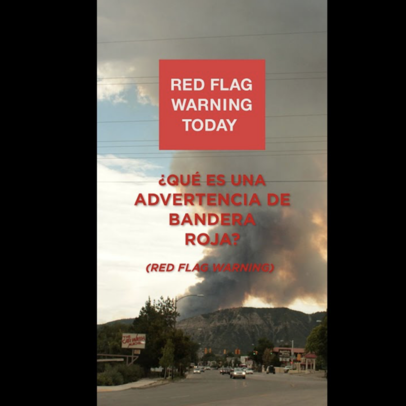 "Las Advertencias de Bandera Roja"